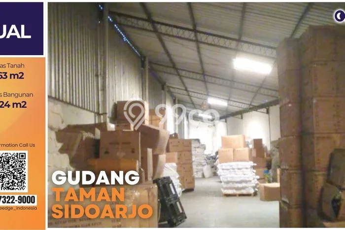 Gudang Favorit Dijual di Taman Sidoarjo Kawasan Pusat Bisnis Gudang Favorit Dijual di Taman Sidoarjo Kawasan Pusat Bisnis