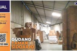 Unit Gudang Dijual di Taman Sidoarjo Luas Bangunan 1424m2 Unit Gudang Dijual di Taman Sidoarjo Luas Bangunan 1424m2