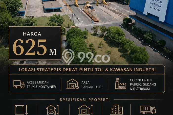 Pabrik Bagus LT 107490m2 LB 60000m2 Dijual di Manyar Gresik Pabrik Bagus LT 107490m2 LB 60000m2 Dijual di Manyar Gresik