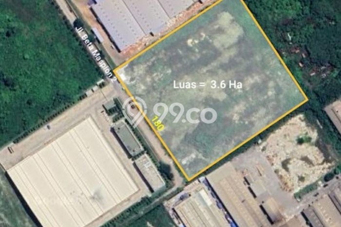 Untuk Dijual Tanah di Manyar Gresik Luas 36000m2 - Untuk Dijual Tanah di Manyar Gresik Luas 36000m2 -
