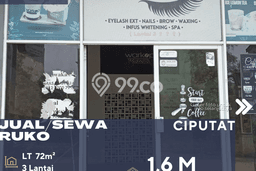 Ruko Dijual di Ciputat Tangerang Selatan dengan LB 216m2 Ruko Dijual di Ciputat Tangerang Selatan dengan LB 216m2