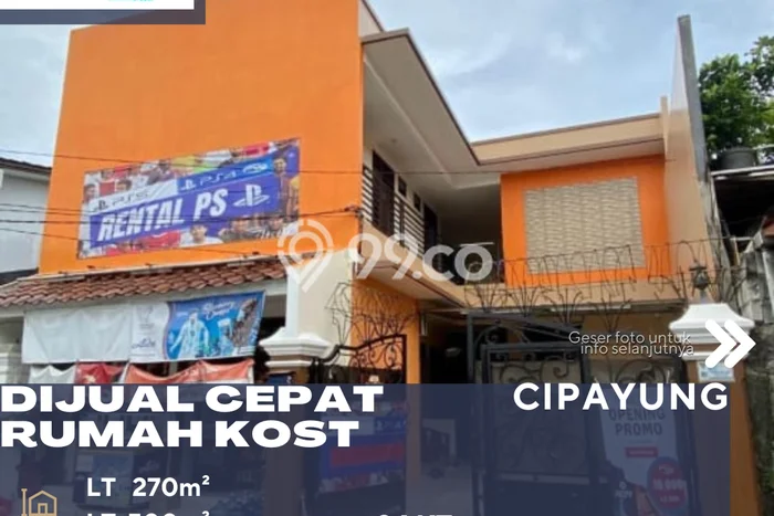 Rumah Kost Dijual di Setu Jakarta Timur Luas 500m2 Rumah Kost Dijual di Setu Jakarta Timur Luas 500m2
