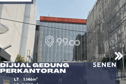 Dijual Kantor di Senen Jakarta Pusat LT 1146m2 / LB 3207m2 Dijual Kantor di Senen Jakarta Pusat LT 1146m2 / LB 3207m2