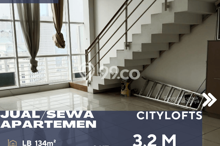 Siap Huni Apartemen Prestisius di Sudirman 1 Kamar & 2 Kamar Mandi Siap Huni Apartemen Prestisius di Sudirman 1 Kamar & 2 Kamar Mandi