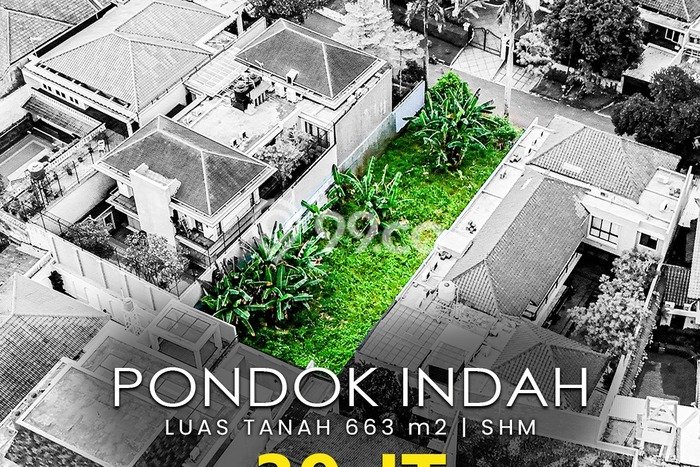 Tanah Dijual Area Strategis di Pondok Indah Jakarta Selatan 663m2 Tanah Dijual Area Strategis di Pondok Indah Jakarta Selatan 663m2