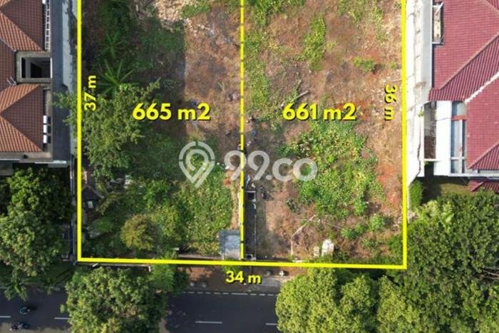 Kavling Tanah untuk Dijual di Pondok Indah, Jakarta Selatan, Luas 661m2 Kavling Tanah untuk Dijual di Pondok Indah, Jakarta Selatan, Luas 661m2