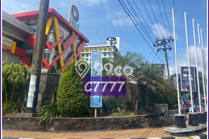 Tanah Magelang Dekat Exit Tol Tidar, Pinggir Jalan Aspal Tanah Magelang Dekat Exit Tol Tidar, Pinggir Jalan Aspal