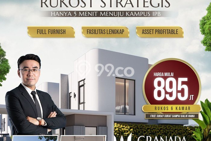 Dijual Kost di Dramaga, Bogor, 6 KT, 6 KM, Luas 75m2 Dijual Kost di Dramaga, Bogor, 6 KT, 6 KM, Luas 75m2
