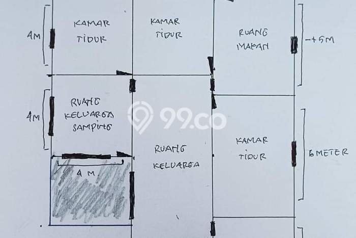Rumah 4 KT 1 KM LT 520m², LB 400m² di Sukarame, Bandar Lampung Rumah 4 KT 1 KM LT 520m², LB 400m² di Sukarame, Bandar Lampung