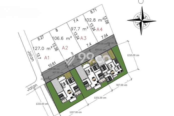 Rumah Strategis Minimalis Lb 65m2 di Kota Baru, Jambi Rumah Strategis Minimalis Lb 65m2 di Kota Baru, Jambi