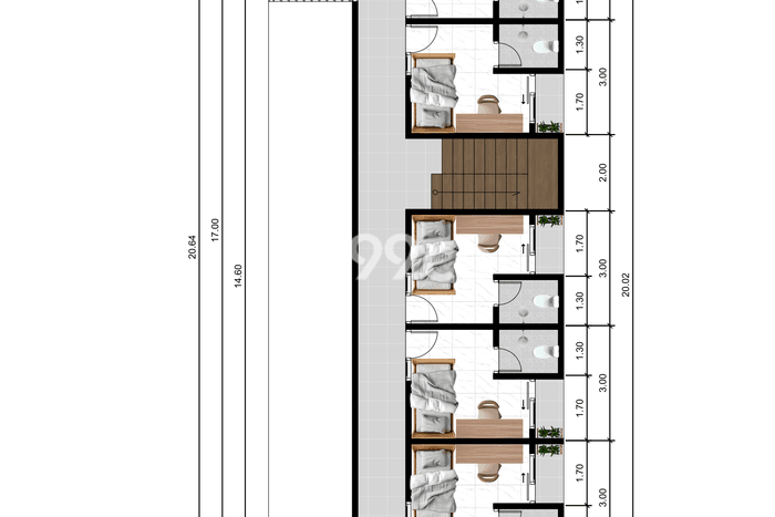 Investasi Kost di Depok Spesifikasi 8 KT & 8 KM Investasi Kost di Depok Spesifikasi 8 KT & 8 KM