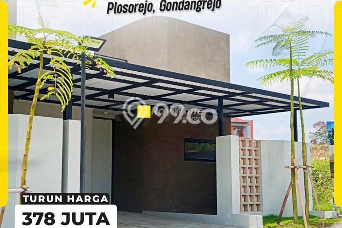Rumah Minimalis Dijual di Gondangrejo 2 Kamar dengan LT 72m2 Rumah Minimalis Dijual di Gondangrejo 2 Kamar dengan LT 72m2
