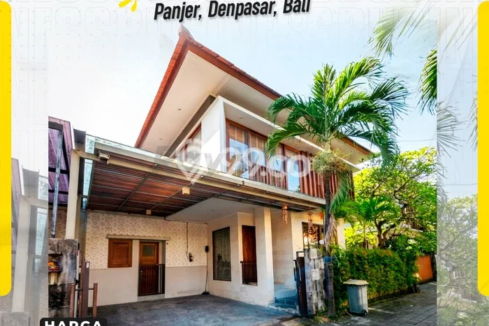 Rumah Mewah LB 213m2 Siap Huni Desain Elegan di Panjer, Denpasar Rumah Mewah LB 213m2 Siap Huni Desain Elegan di Panjer, Denpasar