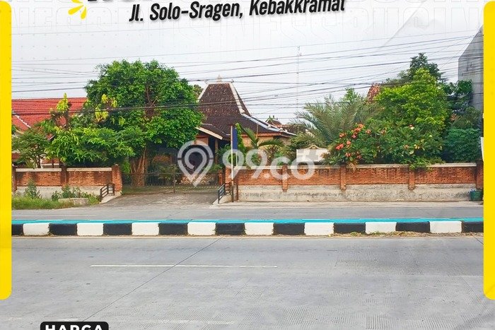 Area Strategis! Disewakan Komersial Lokasi Kebakkramat, Karanganyar Cocok untuk Bisnis Area Strategis! Disewakan Komersial Lokasi Kebakkramat, Karanganyar Cocok untuk Bisnis