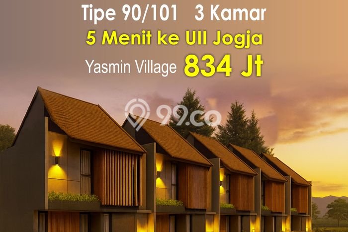 Rumah Modern 3 Kamar LT 90m2 di Kaliurang Rumah Modern 3 Kamar LT 90m2 di Kaliurang