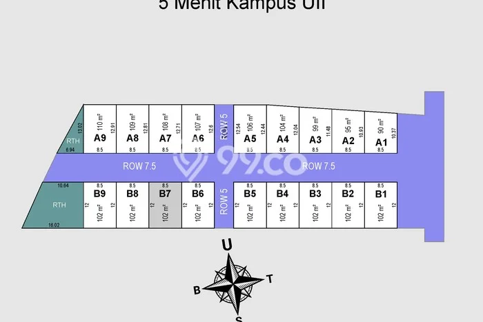 Rumah Modern 3 Kamar LT 90m2 di Kaliurang Rumah Modern 3 Kamar LT 90m2 di Kaliurang