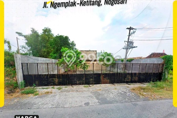 Untuk Dijual Gudang di Nogosari, Boyolali Harga Penawaran Spesial Untuk Dijual Gudang di Nogosari, Boyolali Harga Penawaran Spesial