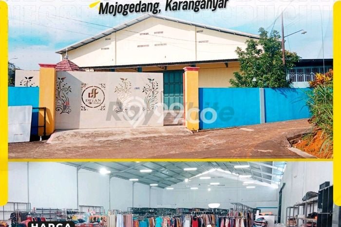 Gudang Dijual di Mojogedang Karanganyar dengan Luas Bangunan 1200m2 Gudang Dijual di Mojogedang Karanganyar dengan Luas Bangunan 1200m2