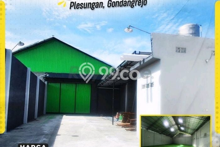 Gudang disewakan lokasi strategis Gondangrejo Karanganyar 500m2 Gudang disewakan lokasi strategis Gondangrejo Karanganyar 500m2