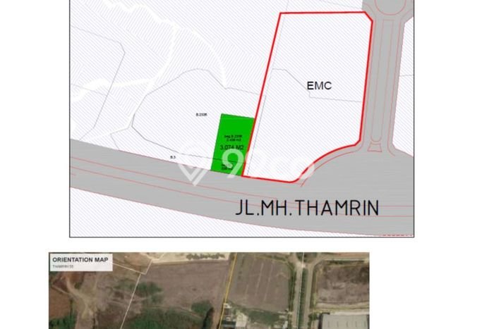 Dijual Tanah di Bogor, Luas 3074m2 - Dijual Tanah di Bogor, Luas 3074m2 -