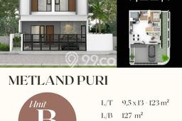 Rumah Mewah LB 127m2 Siap Pakai Desain Elegan di Metland Puri, Jakarta Barat Rumah Mewah LB 127m2 Siap Pakai Desain Elegan di Metland Puri, Jakarta Barat