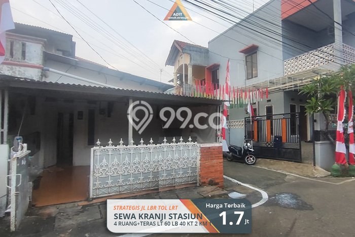Disewakan! Rumah 2 Kamar Tidur &
1 Kamar Mandi di Kranji, Bekasi Disewakan! Rumah 2 Kamar Tidur &
1 Kamar Mandi di Kranji, Bekasi