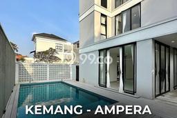 For Sale! Luxury House LT 225m2 Desain Modern di Kemang For Sale! Luxury House LT 225m2 Desain Modern di Kemang