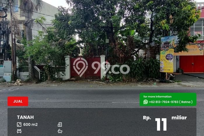 Tanah Dijual Lokasi Lowokwaru, Malang Luas 600m2 Legalitas Aman Tanah Dijual Lokasi Lowokwaru, Malang Luas 600m2 Legalitas Aman