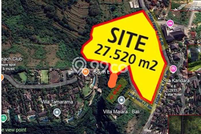 Tanah Strategis Kawasan Uluwatu, Luas 27250m², Cocok untuk Perumahan Tanah Strategis Kawasan Uluwatu, Luas 27250m², Cocok untuk Perumahan