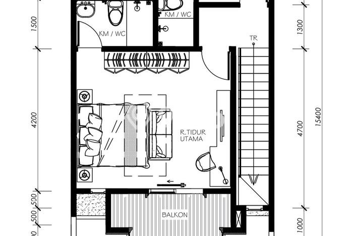 Rumah Modern 3 KT LT 101m2 di Gandul Rumah Modern 3 KT LT 101m2 di Gandul