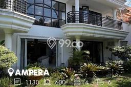 For Sale! Premium House LT 1130m2 Desain Elegan di Ampera For Sale! Premium House LT 1130m2 Desain Elegan di Ampera