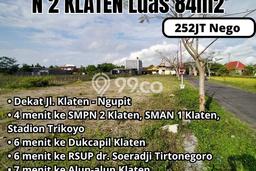 Tanah di Klaten Selatan, Klaten Luas 84m2 Dijual Segera Tanah di Klaten Selatan, Klaten Luas 84m2 Dijual Segera