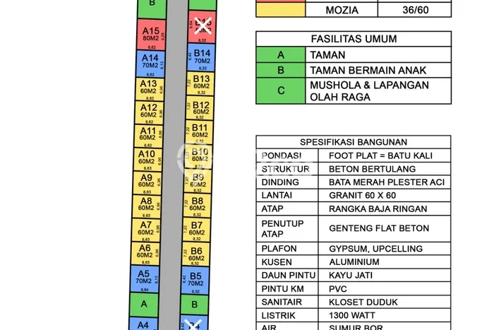 Rumah Kawasan Kalikotes, LT 75m², LB 65m² Rumah Kawasan Kalikotes, LT 75m², LB 65m²