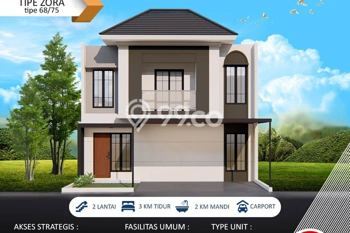 Rumah Kawasan Kalikotes, LT 75m², LB 65m² Rumah Kawasan Kalikotes, LT 75m², LB 65m²