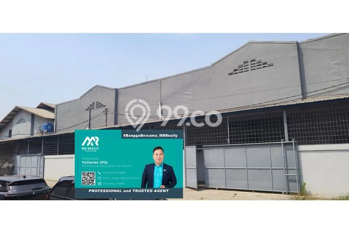 Unit Gudang Tersedia di Dadap Spesifikasi LB 300m2 Unit Gudang Tersedia di Dadap Spesifikasi LB 300m2