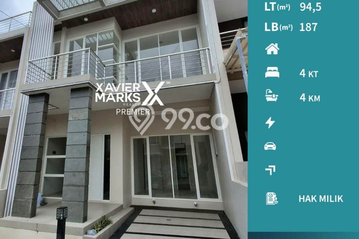 Rumah Modern Cantik 4 KT Bisa Langsung Pindah di Batu Rumah Modern Cantik 4 KT Bisa Langsung Pindah di Batu