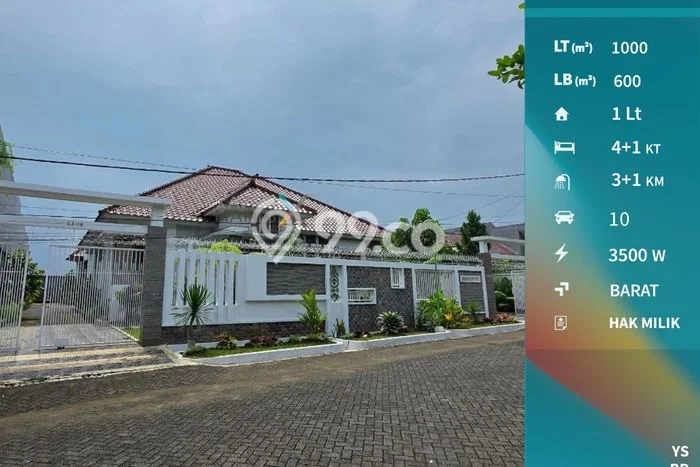 Hunian Elit LB 600m2 Siap Huni Desain Elegan di Dieng, Malang Hunian Elit LB 600m2 Siap Huni Desain Elegan di Dieng, Malang