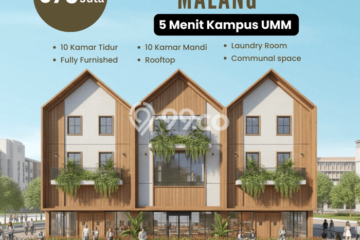 Kos-kosan Dijual di Malang Kota Malang Luas 130m2 Kos-kosan Dijual di Malang Kota Malang Luas 130m2