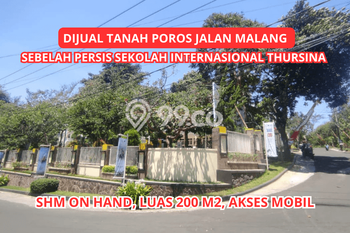 POTENSIAL! Tanah Kawasan Dau, Luas 210m2m², Area Berkembang POTENSIAL! Tanah Kawasan Dau, Luas 210m2m², Area Berkembang