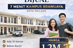 Unit Kost Dijual di Merjosari dengan 10 Kamar Area Strategis Unit Kost Dijual di Merjosari dengan 10 Kamar Area Strategis