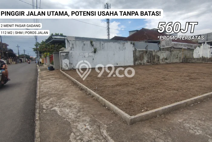 Lahan Dijual Lokasi Strategis di Malang dengan Luas 112m2 Lahan Dijual Lokasi Strategis di Malang dengan Luas 112m2