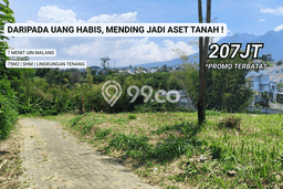 Dijual Tanah Lokasi Merjosari, Malang Seluas 72m2 Dijual Tanah Lokasi Merjosari, Malang Seluas 72m2