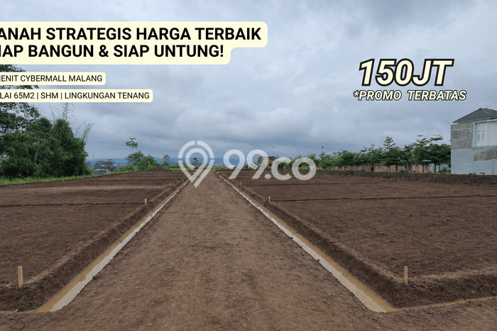 Lahan Strategis di Sukun Dijual dengan Luas 72m2 Lahan Strategis di Sukun Dijual dengan Luas 72m2