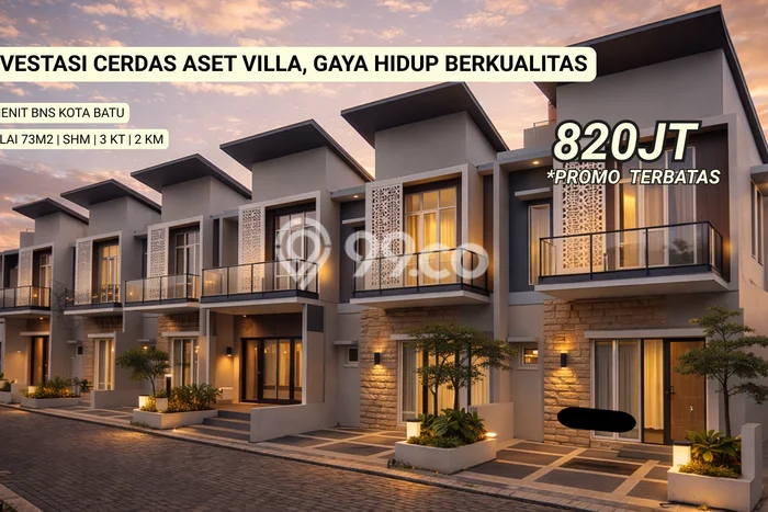 INVESTASI POTENSIAL! Vila Kawasan Bumiaji, Area 63m2m², Lokasi Prima INVESTASI POTENSIAL! Vila Kawasan Bumiaji, Area 63m2m², Lokasi Prima