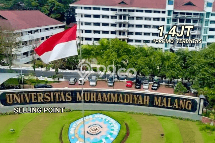 Kos-kosan Dijual di Dau, Malang dengan 17 Kamar Tidur, 17 Kamar Mandi Kos-kosan Dijual di Dau, Malang dengan 17 Kamar Tidur, 17 Kamar Mandi