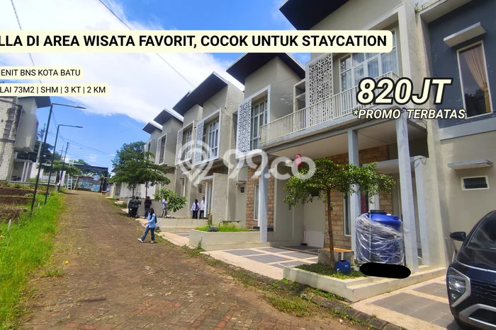 Vila Kawasan Bumiaji, Area 66m2m², Lokasi Premium Vila Kawasan Bumiaji, Area 66m2m², Lokasi Premium