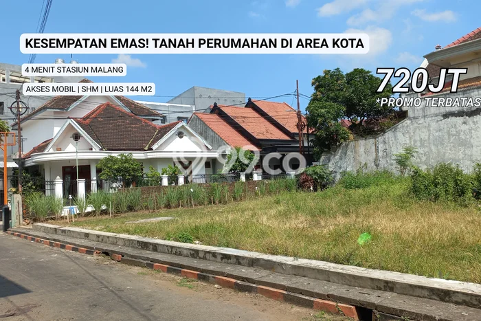 Tanah Investasi Dijual di Malang Punya Luas 144m2 Tanah Investasi Dijual di Malang Punya Luas 144m2