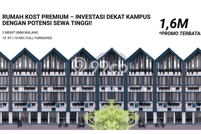 Investasi Kost di Lowokwaru Spesifikasi 10 KT & 10 KM Investasi Kost di Lowokwaru Spesifikasi 10 KT & 10 KM