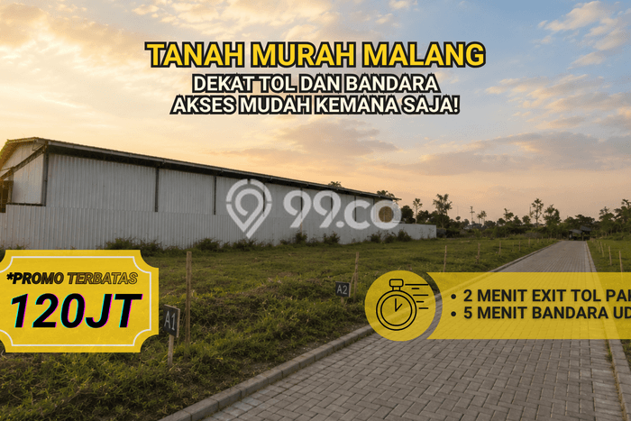 Kavling Tanah Dijual di Pakis, Malang, Luas 60m2 Area Strategis Kavling Tanah Dijual di Pakis, Malang, Luas 60m2 Area Strategis