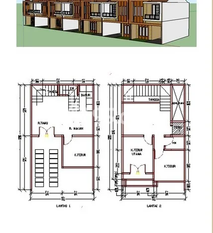 Rumah Minimalis 3 KT LT 63m2 di Depok I Rumah Minimalis 3 KT LT 63m2 di Depok I